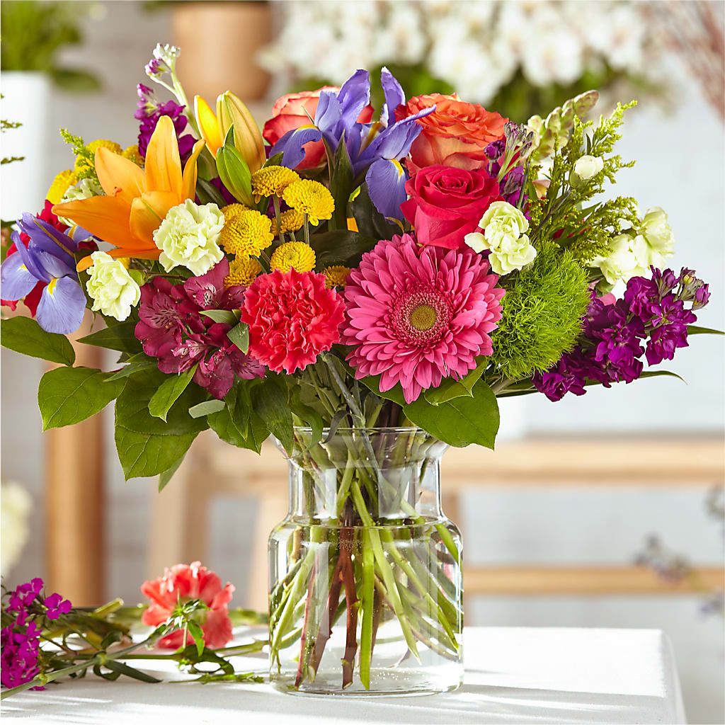 Bold & Bright – A Florist Original – BLOOM FLOWERS & EVENT RENTALS, Corona CA