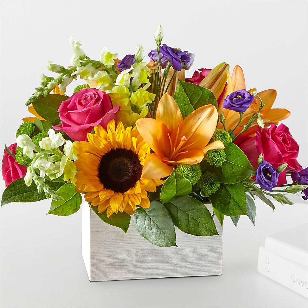 Best Day Box Bouquet – BLOOM FLOWERS & EVENT RENTALS, Corona CA