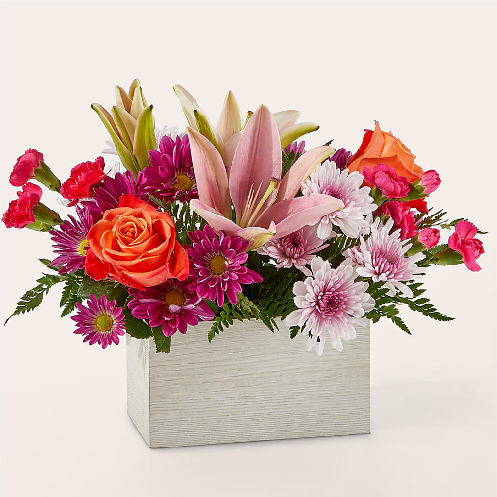 Light of My Life Box Bouquet – BLOOM FLOWERS & EVENT RENTALS, Corona CA
