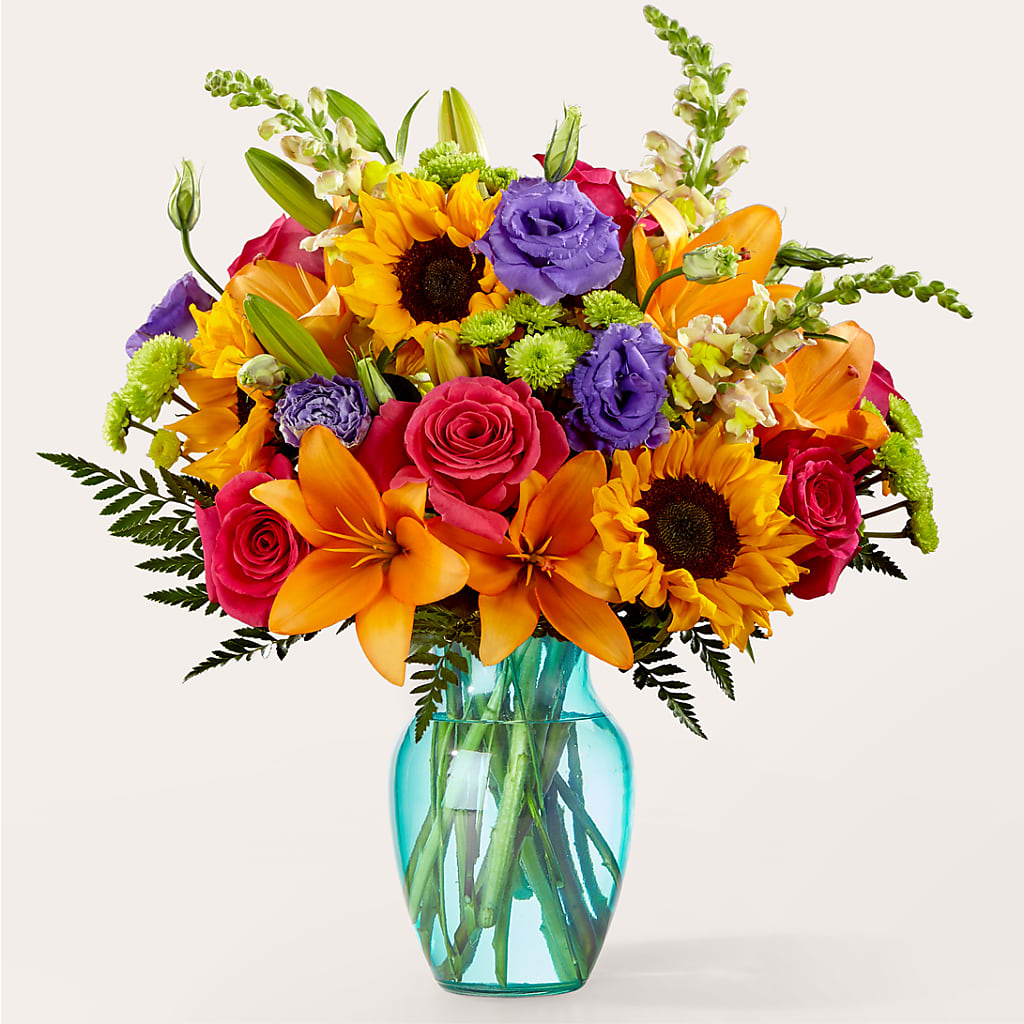 Double Rainbow Bouquet – BLOOM FLOWERS & EVENT RENTALS, Corona CA