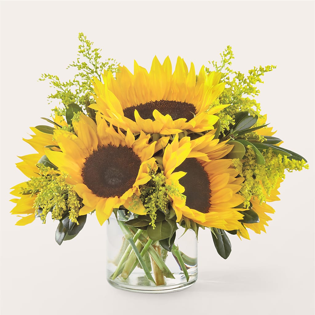 Beaming Sunflower Bouquet – BLOOM FLOWERS & EVENT RENTALS, Corona CA