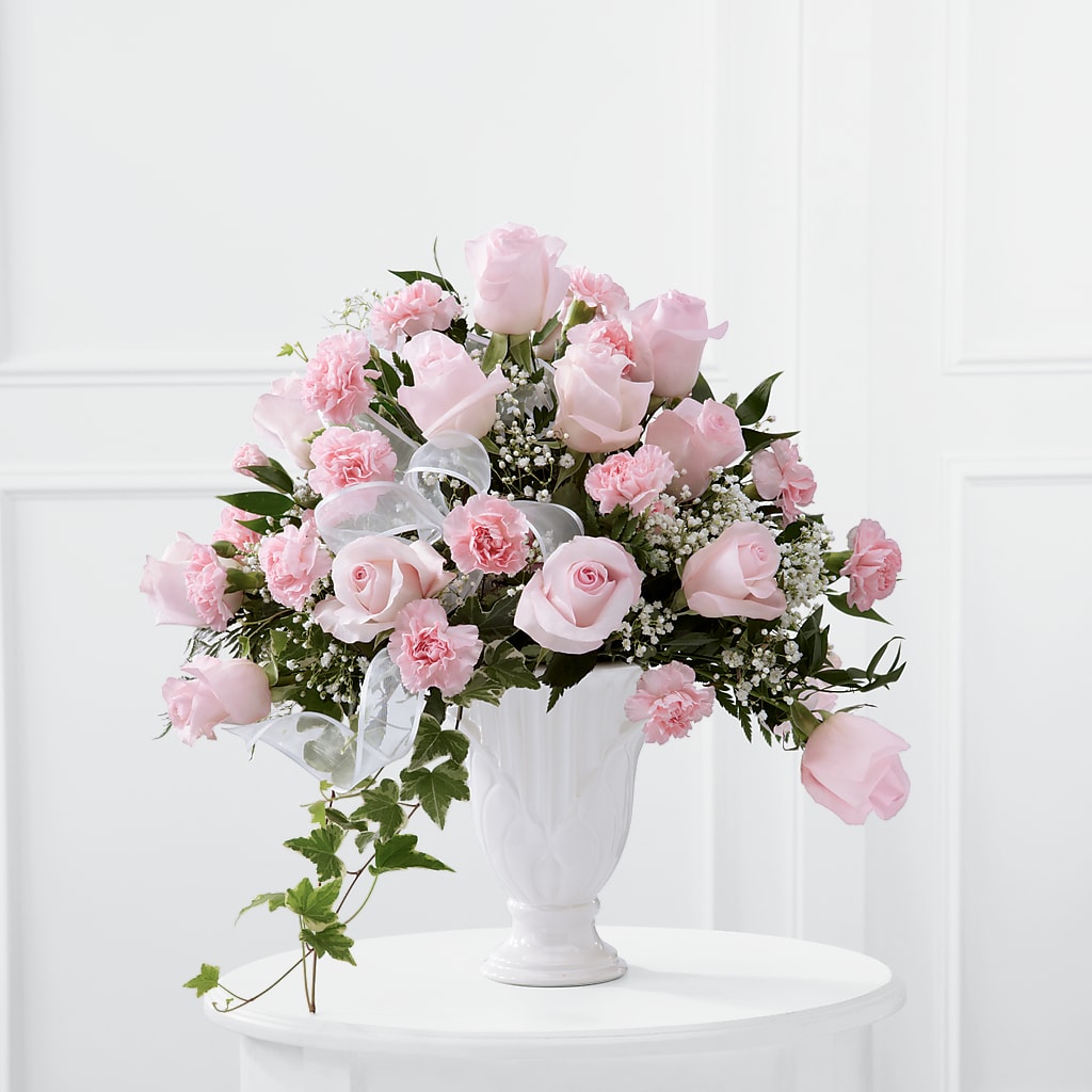 Deepest Sympathy Arrangement – BLOOM FLOWERS & EVENT RENTALS, Corona CA