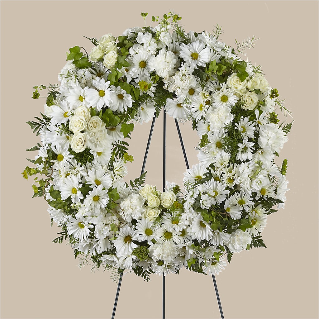 Faithful Wishes Wreath – BLOOM FLOWERS & EVENT RENTALS, Corona CA