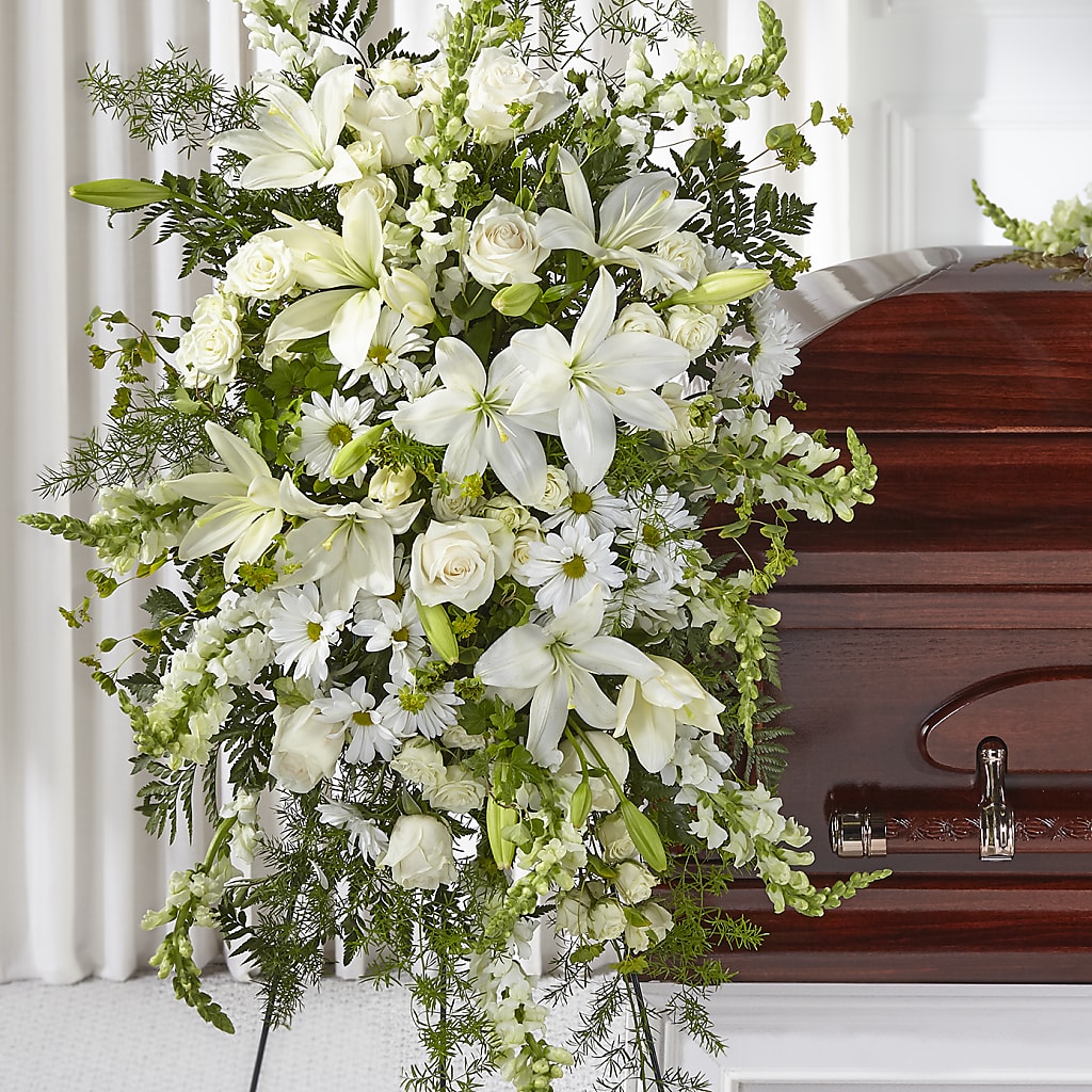 Loving Thoughts Standing Spray – BLOOM FLOWERS & EVENT RENTALS, Corona CA