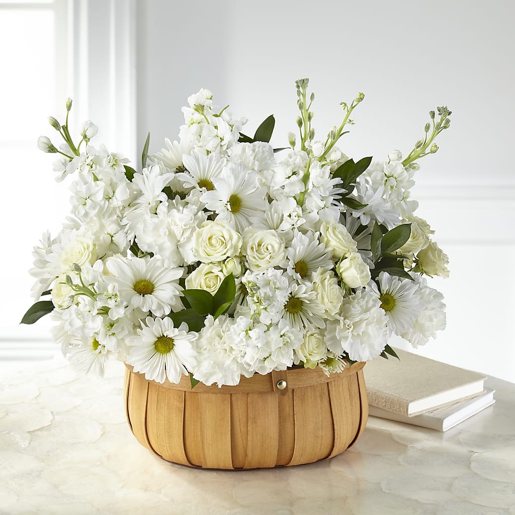 Graceful Garden Basket – BLOOM FLOWERS & EVENT RENTALS, Corona CA