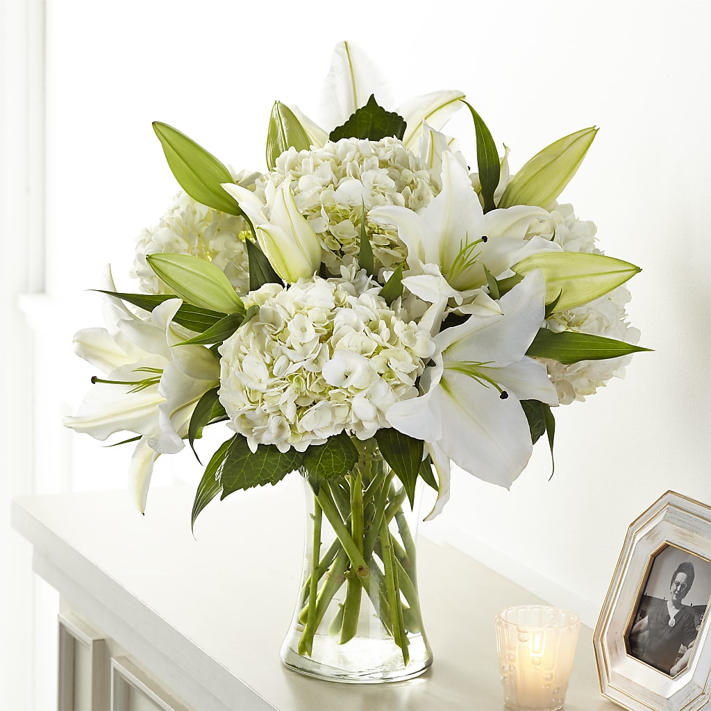 Compassionate Lily Bouquet – BLOOM FLOWERS & EVENT RENTALS, Corona CA