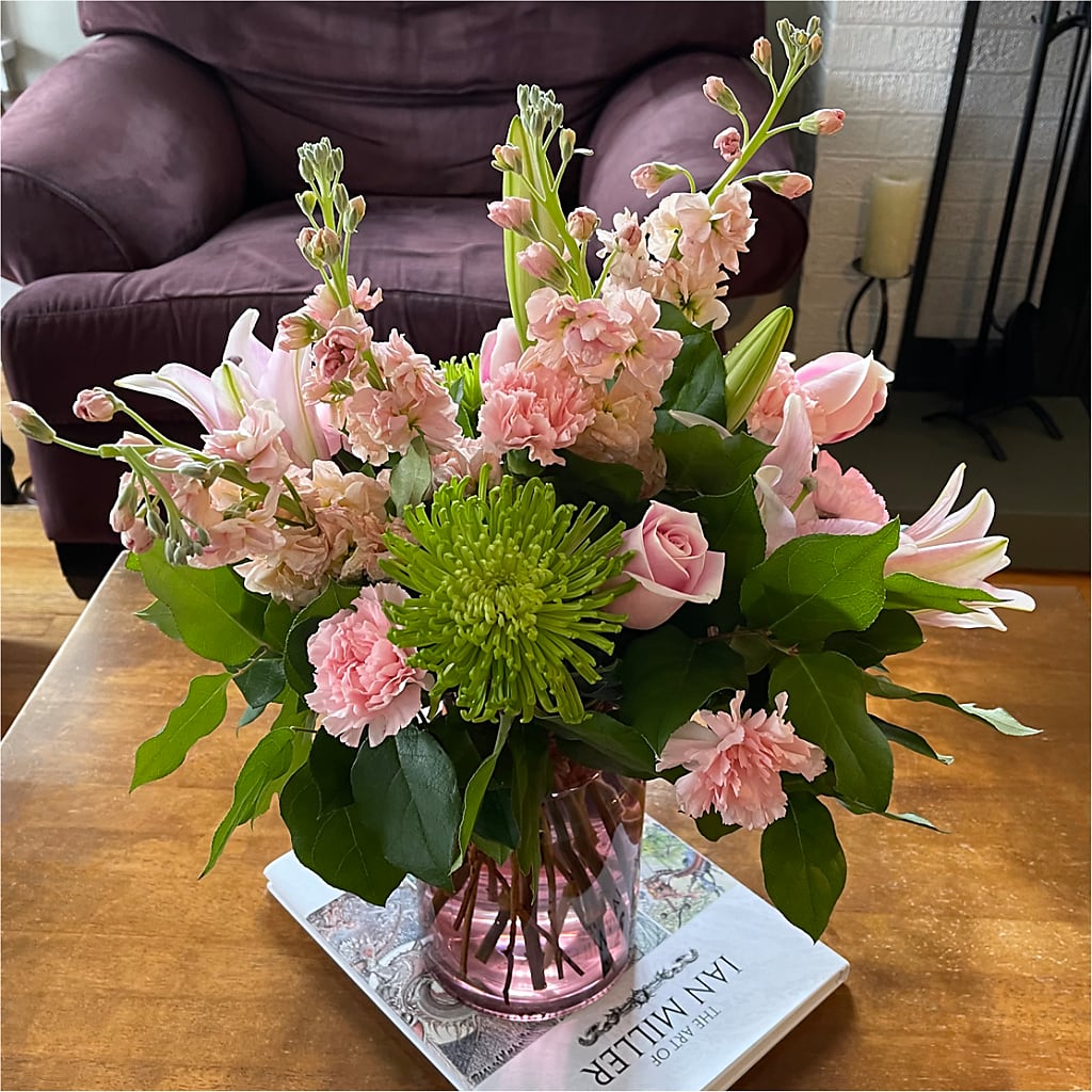 Pretty in Pink Bouquet – BLOOM FLOWERS & EVENT RENTALS, Corona CA