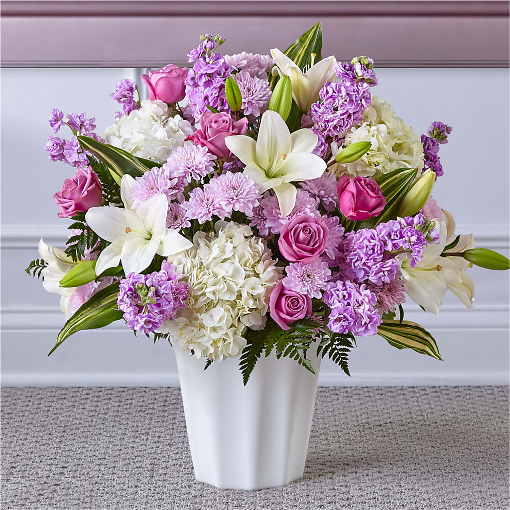 Heaven Sent Floor Basket – BLOOM FLOWERS & EVENT RENTALS, Corona CA