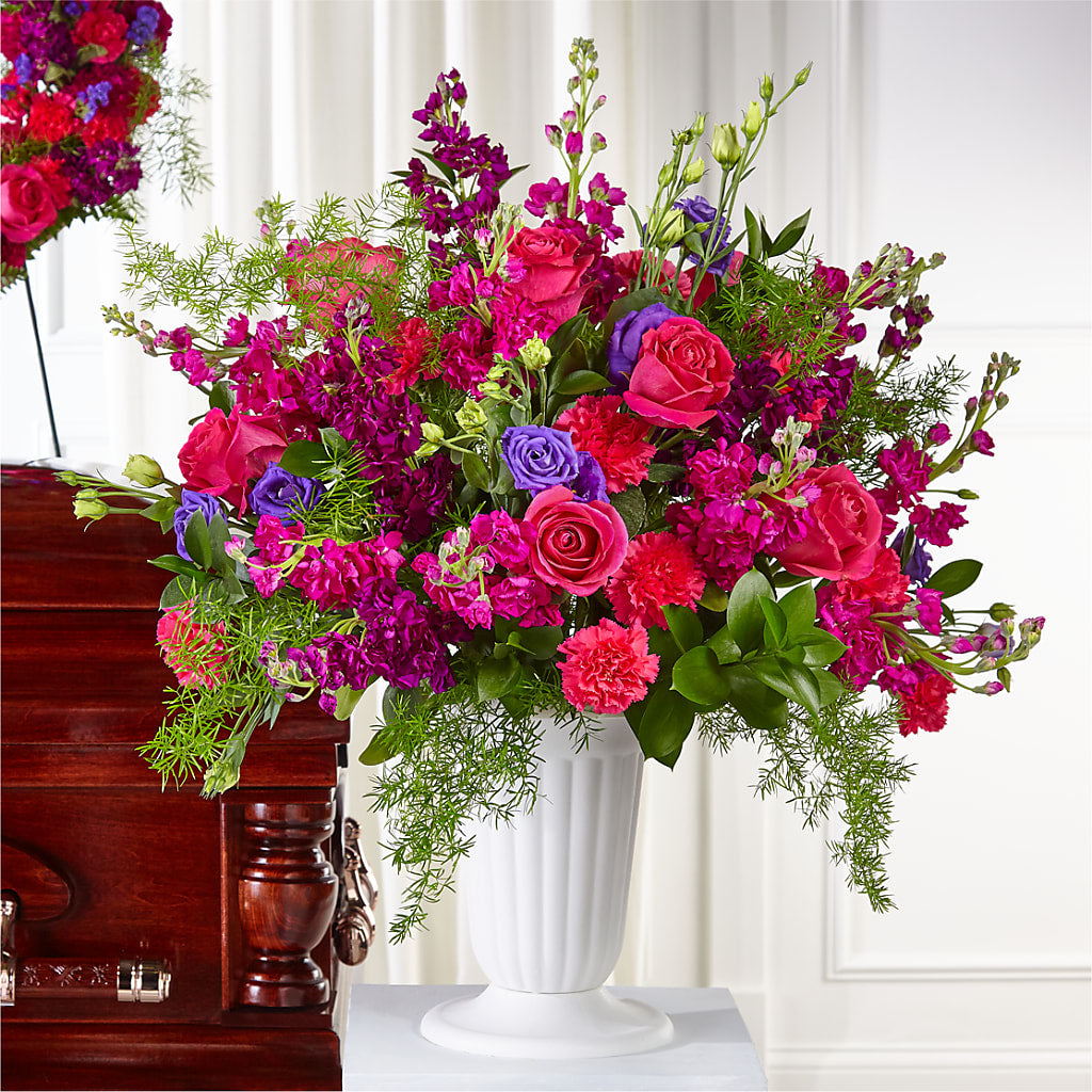Eternal Day Arrangement – BLOOM FLOWERS & EVENT RENTALS, Corona CA