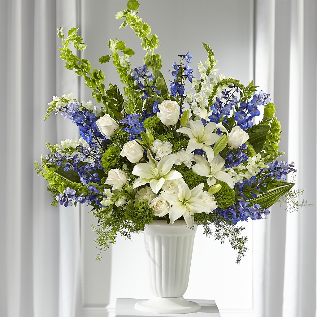 Heartfelt Hope Arrangement – BLOOM FLOWERS & EVENT RENTALS, Corona CA