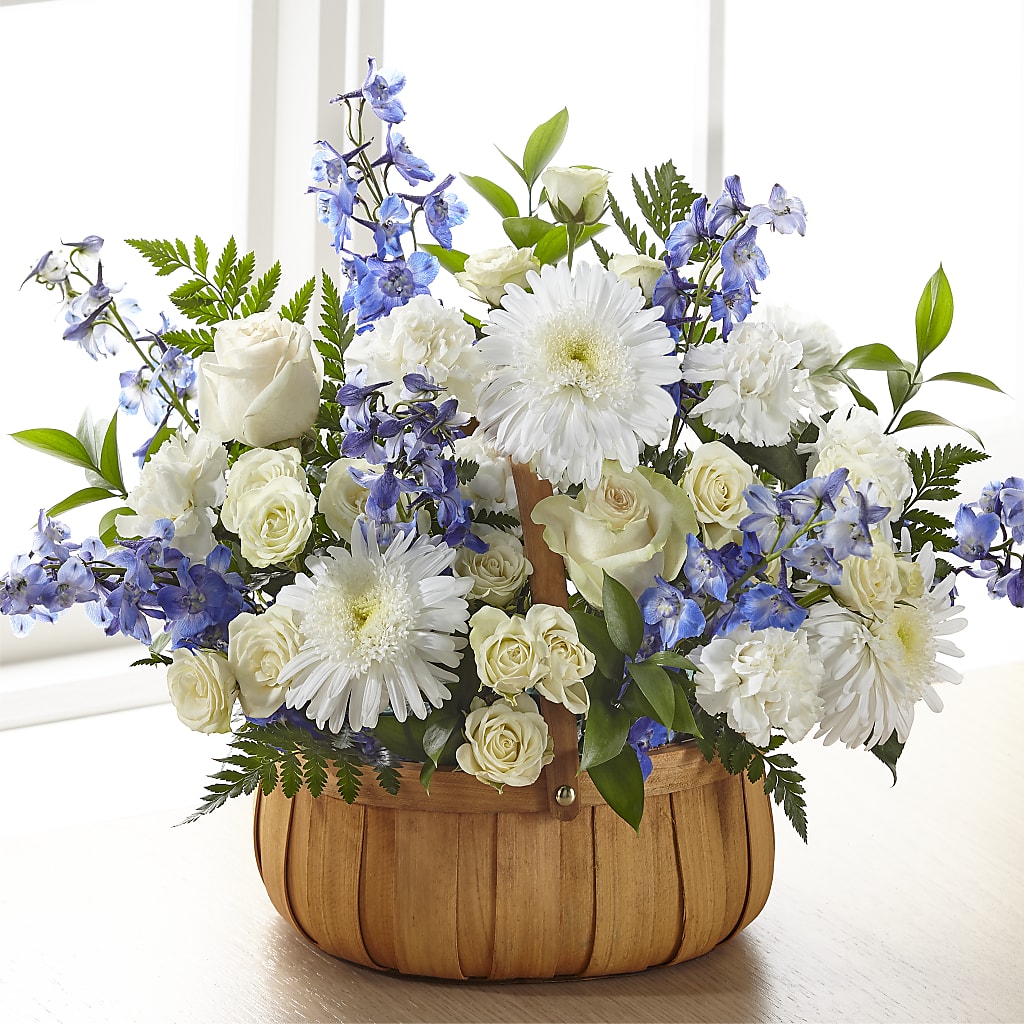 Harmony & Grace Basket – BLOOM FLOWERS & EVENT RENTALS, Corona CA