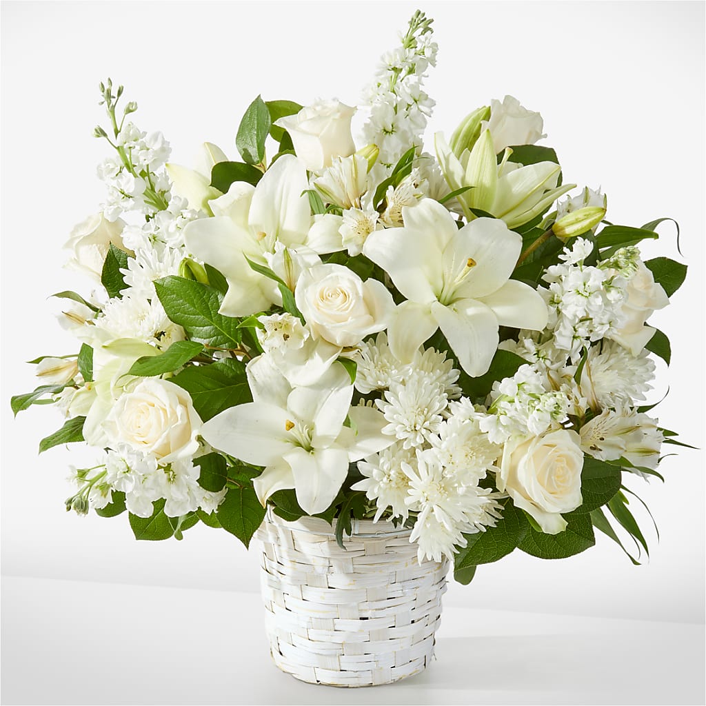 Peaceful Reflections Arrangement – BLOOM FLOWERS & EVENT RENTALS, Corona CA