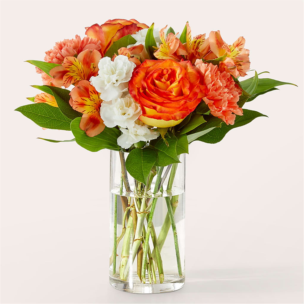 Apricot Glow Bouquet – BLOOM FLOWERS & EVENT RENTALS, Corona CA