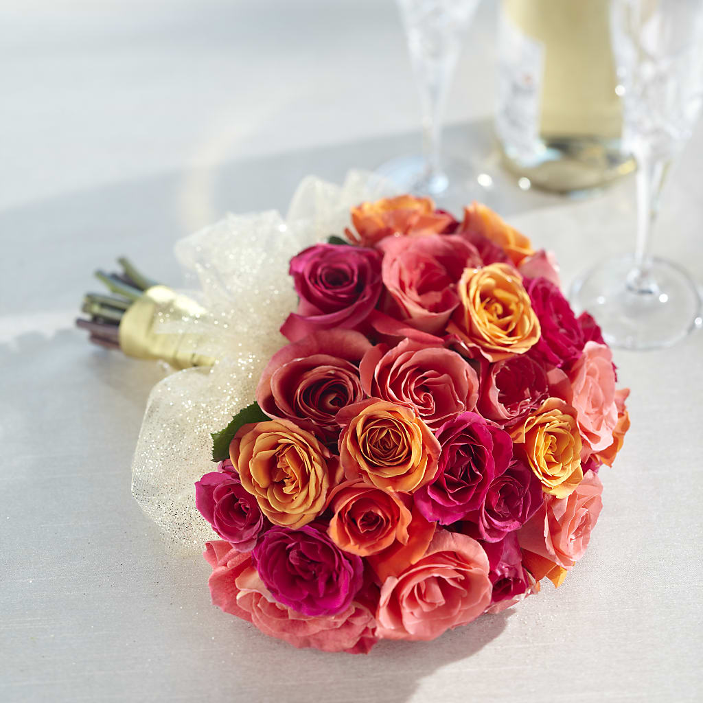 Sweet Roses Bouquet – BLOOM FLOWERS & EVENT RENTALS, Corona CA