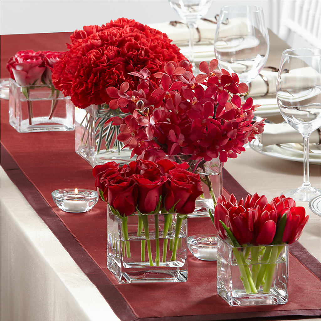 Modern Grace Centerpiece – BLOOM FLOWERS & EVENT RENTALS, Corona CA