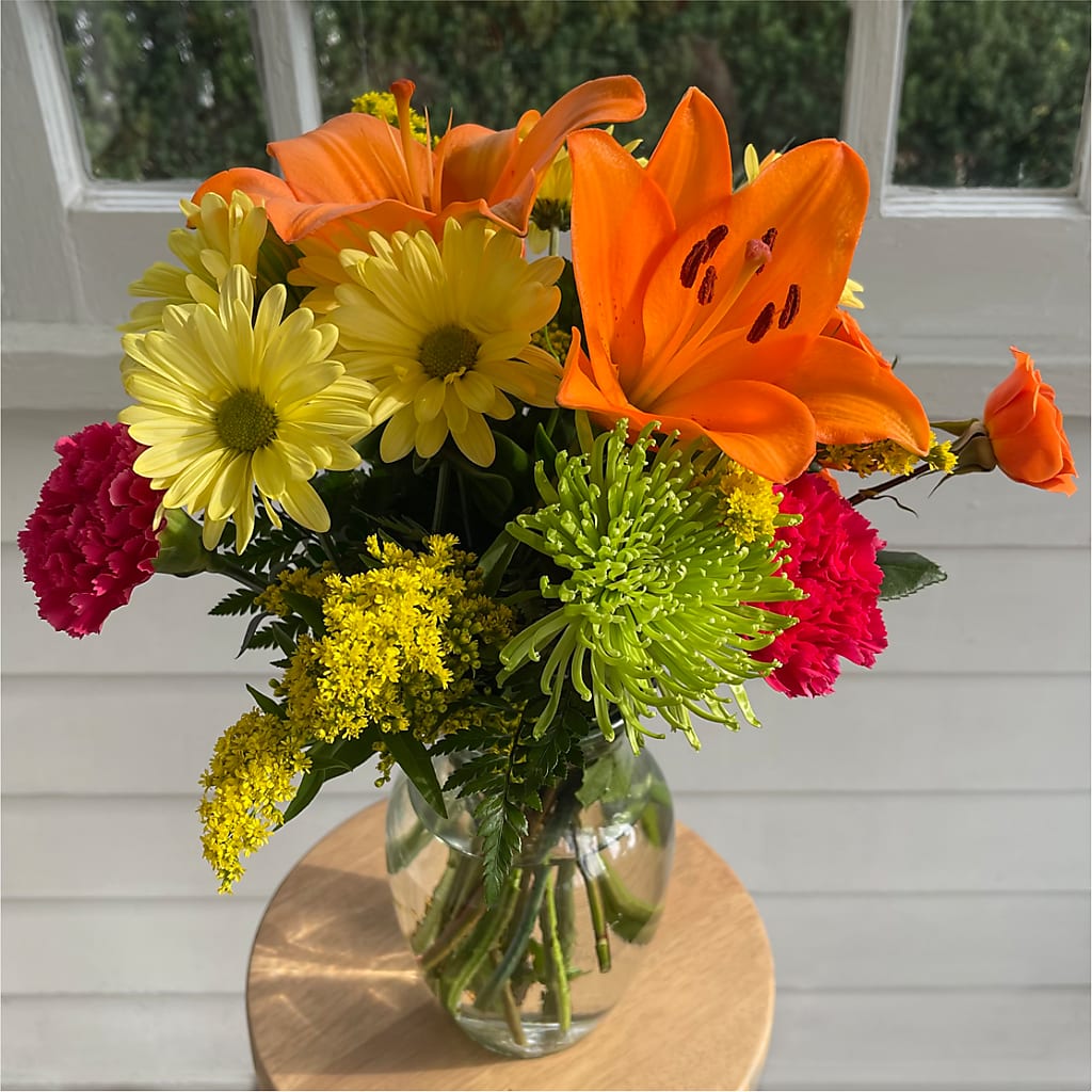Bold & Bright – A Florist Original – BLOOM FLOWERS & EVENT RENTALS, Corona CA