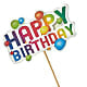 Happy Birthday Pick – BLOOM FLOWERS & EVENT RENTALS, Corona CA