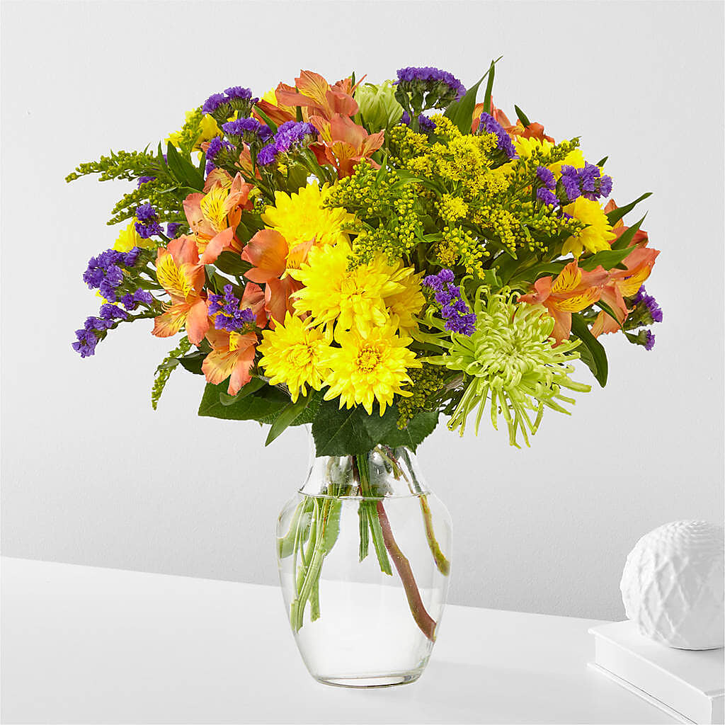 Marmalade Skies Bouquet – BLOOM FLOWERS & EVENT RENTALS, Corona CA