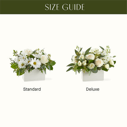 Fresh Linen Box Bouquet – BLOOM FLOWERS & EVENT RENTALS, Corona CA