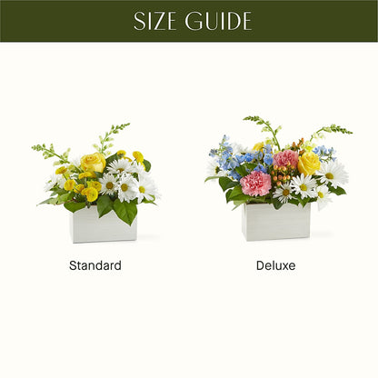 Sun Salutation Box Bouquet – BLOOM FLOWERS & EVENT RENTALS, Corona CA