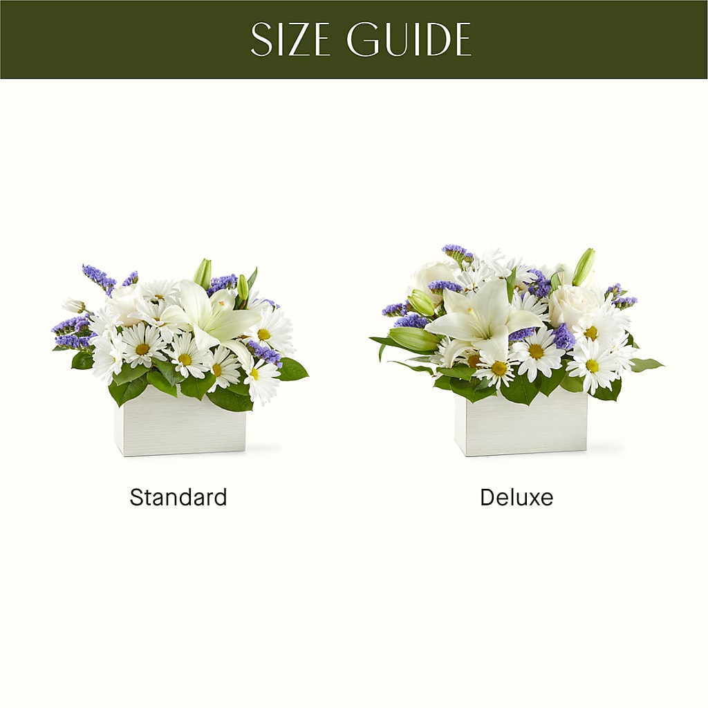 Beyond Blue Box Bouquet – BLOOM FLOWERS & EVENT RENTALS, Corona CA