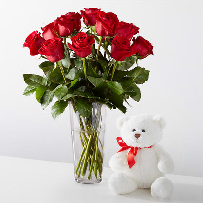 Romantic Long Stem Red Rose Bouquet Bundles – BLOOM FLOWERS & EVENT RENTALS, Corona CA