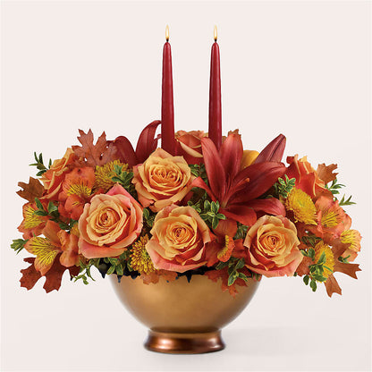 Harvest Table Centerpiece – BLOOM FLOWERS & EVENT RENTALS, Corona CA