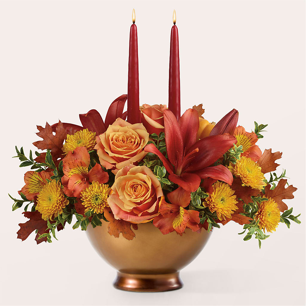 Harvest Table Centerpiece – BLOOM FLOWERS & EVENT RENTALS, Corona CA
