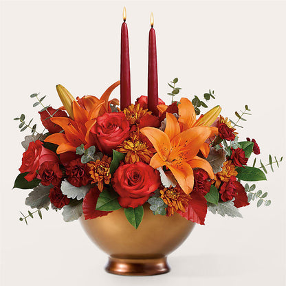 Fruits of Fall Centerpiece – BLOOM FLOWERS & EVENT RENTALS, Corona CA