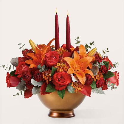 Fruits of Fall Centerpiece – BLOOM FLOWERS & EVENT RENTALS, Corona CA