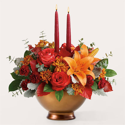 Fruits of Fall Centerpiece – BLOOM FLOWERS & EVENT RENTALS, Corona CA