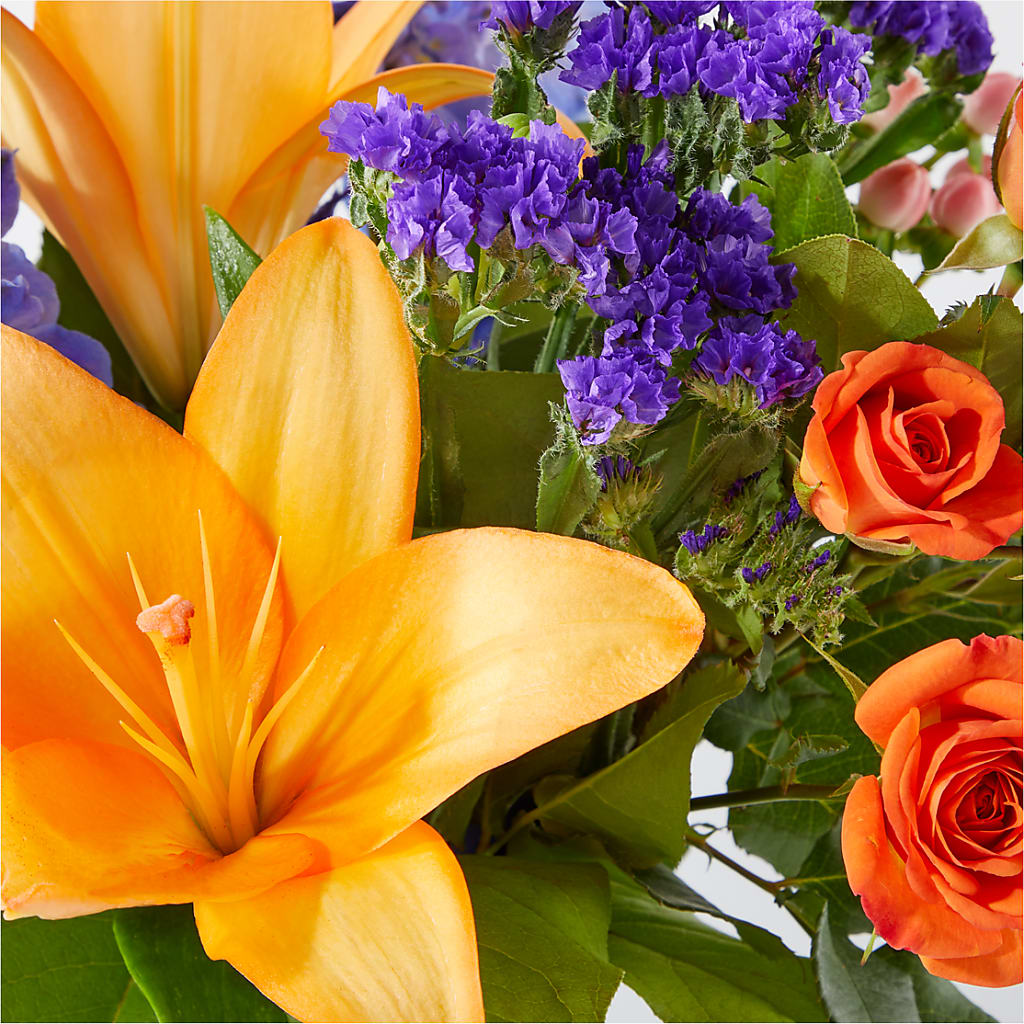 Radiant Citrus Bouquet – BLOOM FLOWERS & EVENT RENTALS, Corona CA