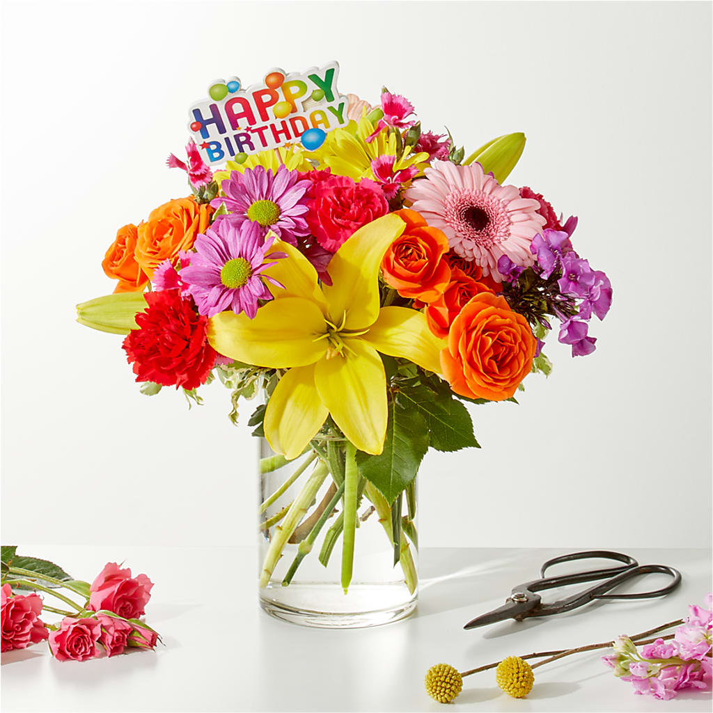 Cue the Confetti - A Florist Original – BLOOM FLOWERS & EVENT RENTALS, Corona CA