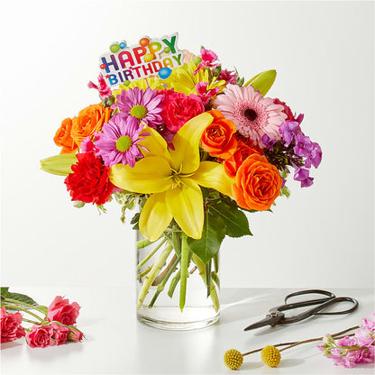 Cue the Confetti - A Florist Original – BLOOM FLOWERS & EVENT RENTALS, Corona CA
