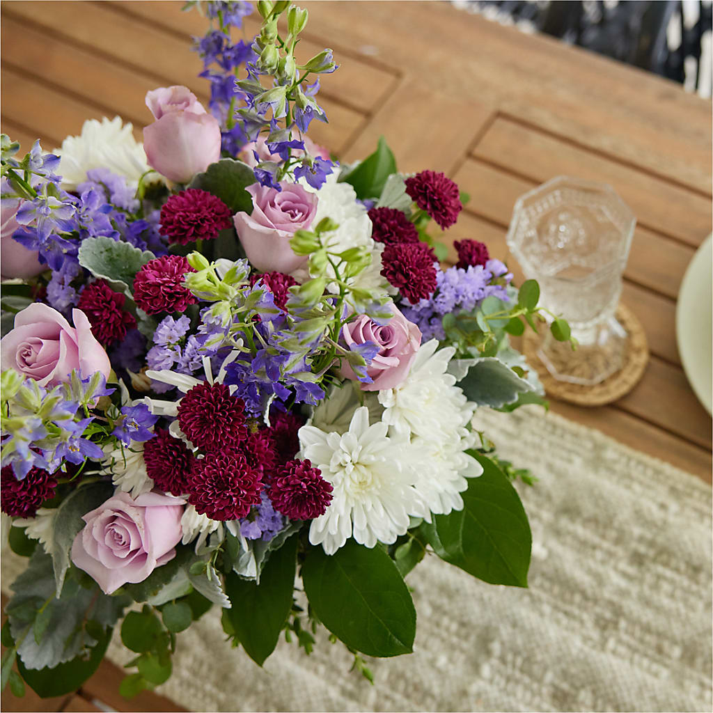 Violet Frost Bouquet – BLOOM FLOWERS & EVENT RENTALS, Corona CA