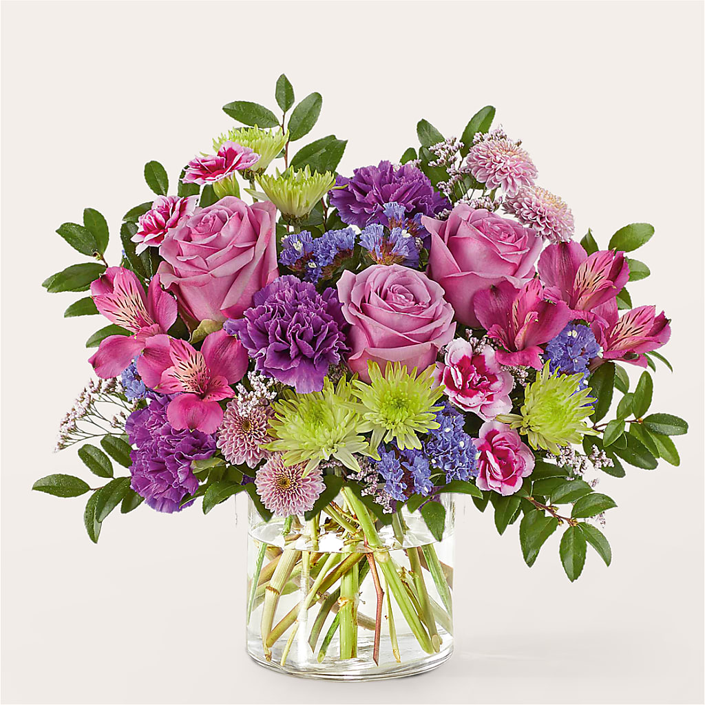 Glass Half Full Bouquet – BLOOM FLOWERS & EVENT RENTALS, Corona CA
