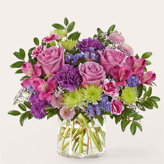 Glass Half Full Bouquet – BLOOM FLOWERS & EVENT RENTALS, Corona CA