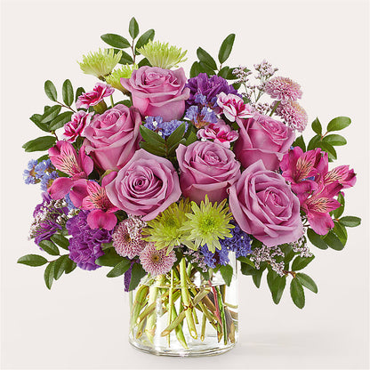 Glass Half Full Bouquet – BLOOM FLOWERS & EVENT RENTALS, Corona CA