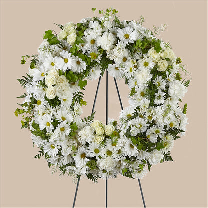 Faithful Wishes Wreath – BLOOM FLOWERS & EVENT RENTALS, Corona CA