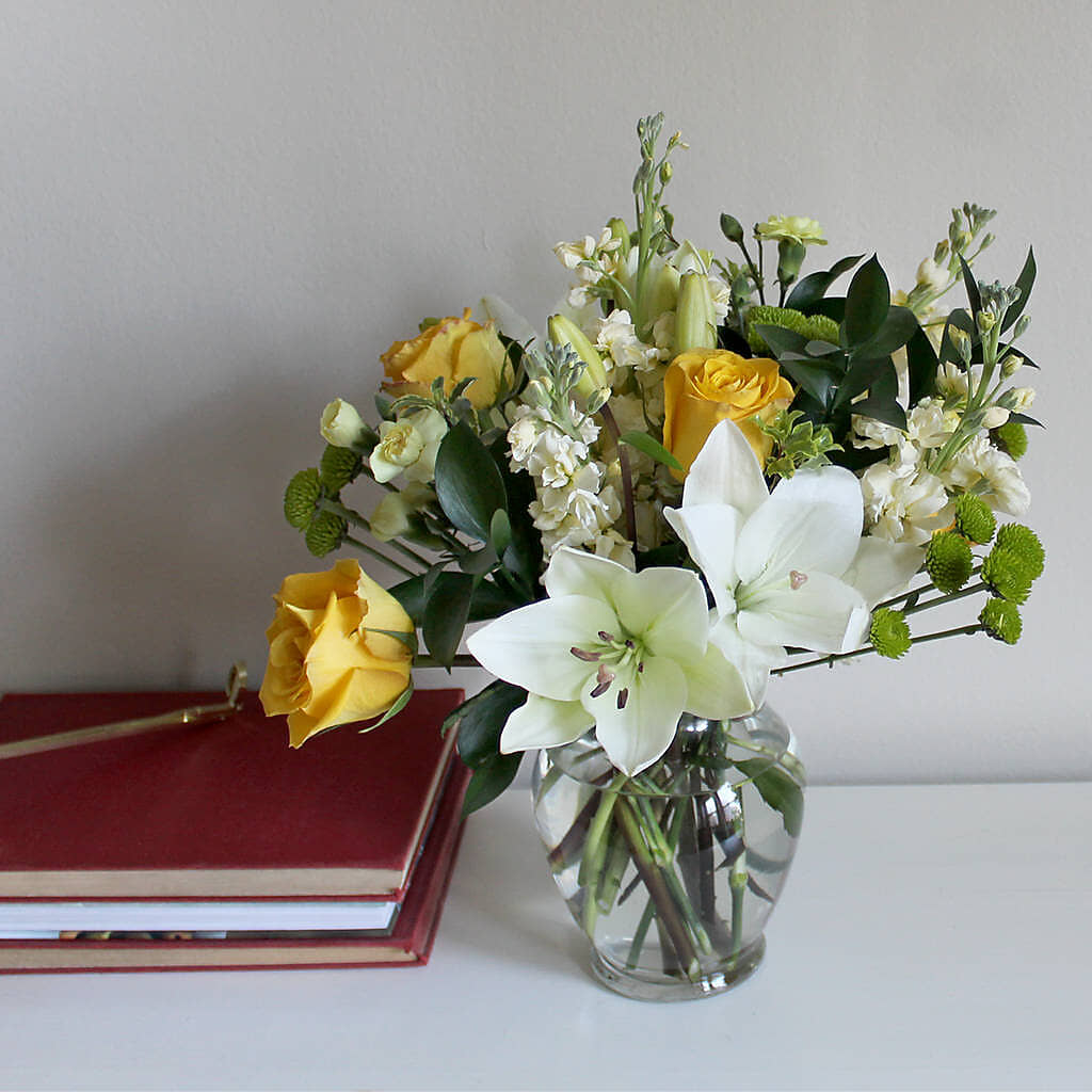 Hope & Serenity Bouquet – BLOOM FLOWERS & EVENT RENTALS, Corona CA