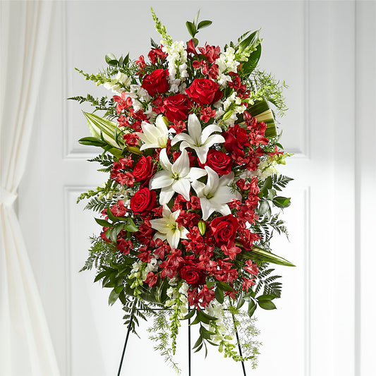 Everlasting Memory Standing Spray – BLOOM FLOWERS & EVENT RENTALS, Corona CA