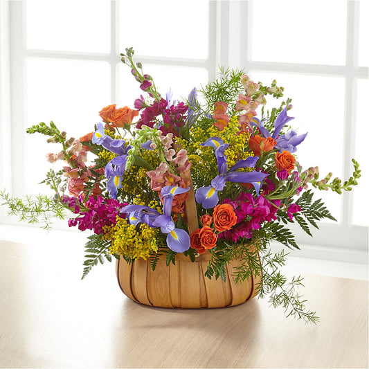 Garden of Life Basket – BLOOM FLOWERS & EVENT RENTALS, Corona CA
