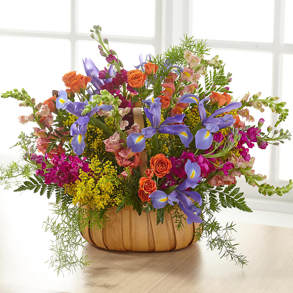 Garden of Life Basket – BLOOM FLOWERS & EVENT RENTALS, Corona CA