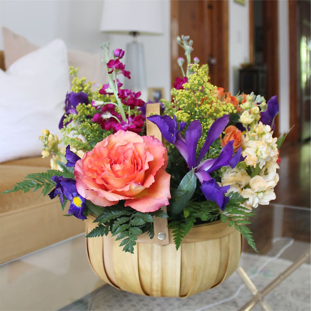 Garden of Life Basket – BLOOM FLOWERS & EVENT RENTALS, Corona CA