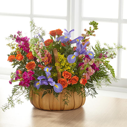Garden of Life Basket – BLOOM FLOWERS & EVENT RENTALS, Corona CA