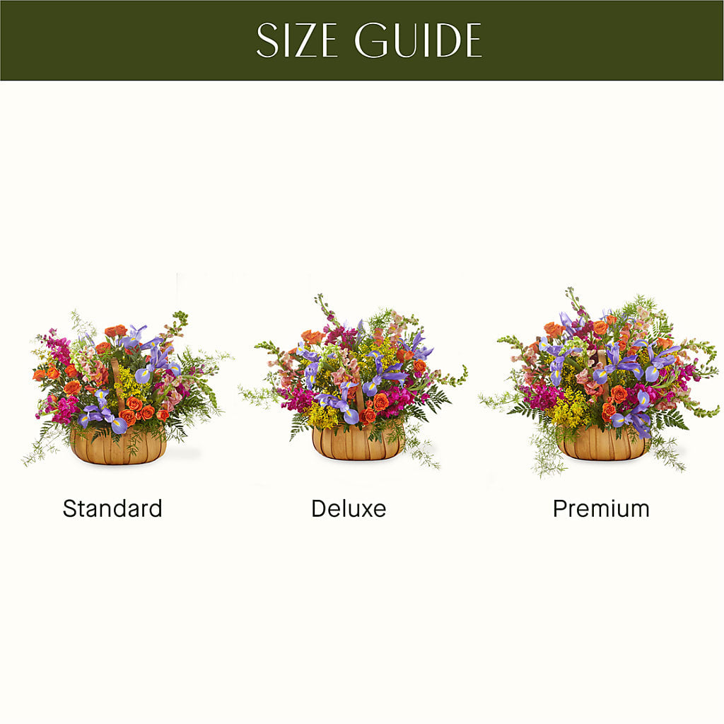 Garden of Life Basket – BLOOM FLOWERS & EVENT RENTALS, Corona CA