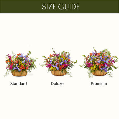 Garden of Life Basket – BLOOM FLOWERS & EVENT RENTALS, Corona CA