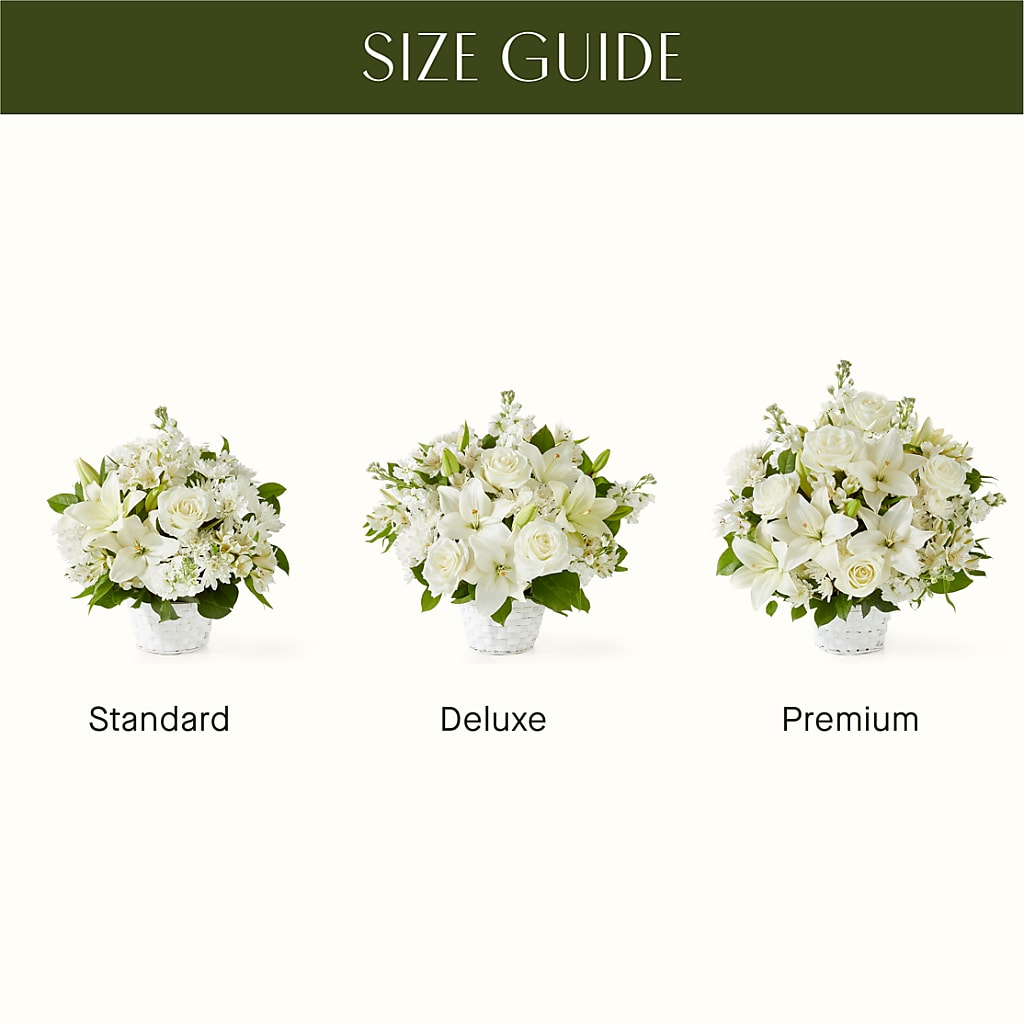 Peaceful Reflections Arrangement – BLOOM FLOWERS & EVENT RENTALS, Corona CA