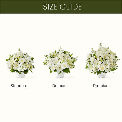 Peaceful Reflections Arrangement – BLOOM FLOWERS & EVENT RENTALS, Corona CA