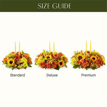 Autumn Harmony Centerpiece – BLOOM FLOWERS & EVENT RENTALS, Corona CA